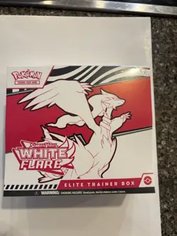 Pokemon White Flare ETB Elite Trainer Box Factory Sealed - Image 1