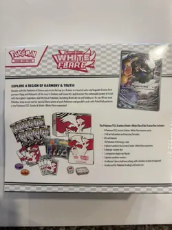 Pokemon White Flare ETB Elite Trainer Box Factory Sealed - Image 2