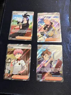 Pokemon full art trainer lot of 4- no duplicates - Image 1