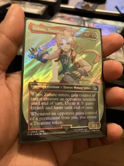 Zidane, Tantalus Thief (Borderless) (Surge Foil) Final Fantasy Foil - Image 1