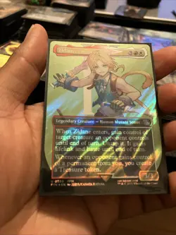 Zidane, Tantalus Thief (Borderless) (Surge Foil) Final Fantasy Foil - Image 2