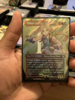 Zidane, Tantalus Thief (Borderless) (Surge Foil) Final Fantasy Foil - Image 3