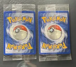 2 SEALED 2003 POKEMON PIKACHU 12 holo black star promos & MEOWTH 13 LOT - Image 2