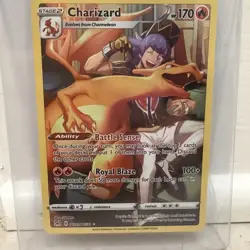 Pokemon Lost Origin Charizard Trainer Gallery Holo Foil TG03/TG30 PSA 10 - Image 1