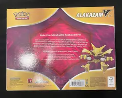 Pokemon Alakazam V Box – Factory Sealed – Pokemon TCG 820650807480 - Image 2