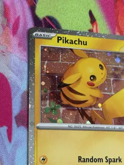 Pokemon Temporal Forces #51/162 Pikachu Stamped Pokemon Day 2026 Cosmos Holo - Image 2