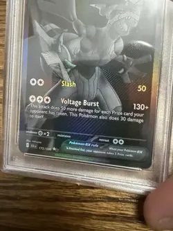 Pokemon TCG PSA 9 Mint Zekrom EX Black White Rare 2025 - Image 3