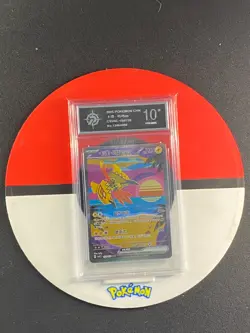 Pokemon Chinese Awards Round Csv4C 154/129 Tapu Koko SAR Grade10 - Image 1
