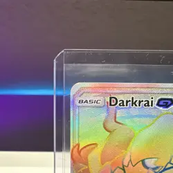 Pokemon Darkrai GX Secret Rare 158/147 Burning Shadows Full Art Holo 180 HP - Image 3