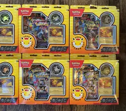 2026 POKEMON DAY COLLECTION BOX LOT X8 MEGA EVOLUTION PHANTASMAL FLAMES 24 PACKS - Image 5