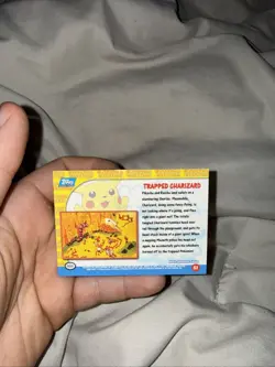 Pikachu’s Vacation Trapped Charizard Holo Pokemon Topps Movie Edition Holo Foil - Image 2
