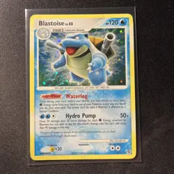 INSANE HOLO BLEED + SWIRL HOLO BLASTOISE 2/132 POKEMON SECRET WONDERS NM- - Image 1