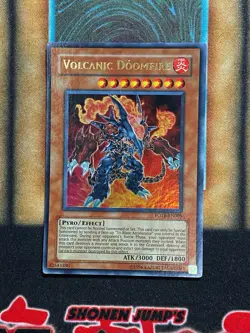 Yugioh Volcanic Doomfire FOTB-EN008 Ultra Rare LP - Image 1