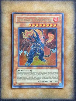 Yugioh Volcanic Doomfire FOTB-EN008 Ultra Rare MP - Image 1