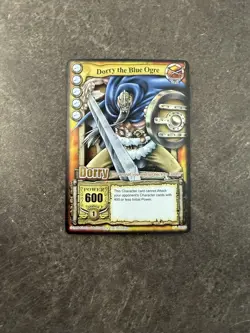 One Piece CCG TCG Dorry The Blue Ogre Gold Rare Holo Card NM - Image 1