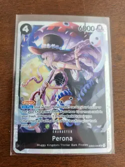 Perona SR EB03-045 Super Rare Holo NM One Piece Canadian Seller! - Image 1