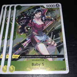 Baby 5 Op12-112 Legacy Of The Master Foil English Playset - Image 3