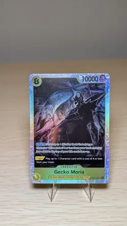 Gecko Moria OP14-104 One Piece CCG Character Card 10000 Power Holo - Image 1