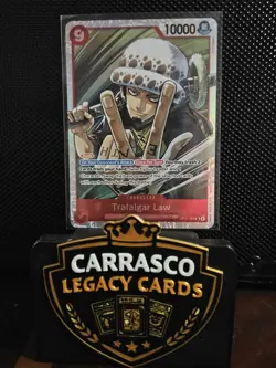 Trafalgar Law -OP14-009 One Piece TCG The Azure Sea's Seven Foil - Image 1