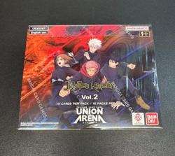 ENGLISH Union Arena UEX02BT JUJUTSU KAISEN Vol. 2 Booster Box New Sealed 16 Pack - Image 1