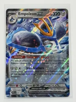 Pokemon Empoleon ex Double Rare Holo Me02: Phantasmal Flames 070/094 Card - Image 1