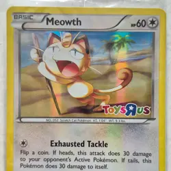 2016 MEOWTH 53/83 Pokemon TCG Toys R Us Promo Holo Generations Card. SEALED NIP - Image 3