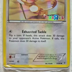 2016 MEOWTH 53/83 Pokemon TCG Toys R Us Promo Holo Generations Card. SEALED NIP - Image 5