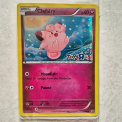 2016 CLEFAIRY 50/83 Pokemon TCG Toys R Us Promo Holo Generations Card SEALED NIP - Image 2