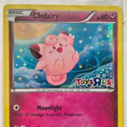 2016 CLEFAIRY 50/83 Pokemon TCG Toys R Us Promo Holo Generations Card SEALED NIP - Image 3