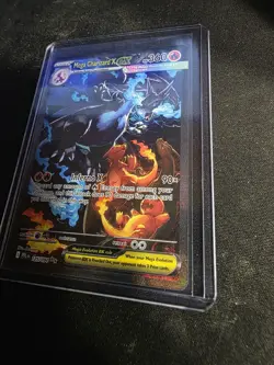 Mega Charizard X EX Pokemon TCG Holo Card 125/094 EX Mega Evolution 360 HP - Image 3