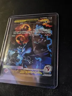 Mega Charizard X EX Pokemon TCG Holo Card 125/094 EX Mega Evolution 360 HP - Image 4