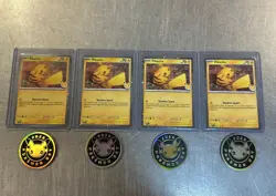 Pokemon TCG Pikachu Holo Pokemon Day Promo 30th Anniversary Card Box Fresh Mint - Image 1