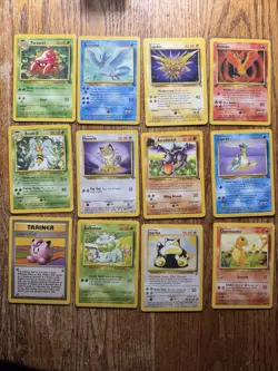 Vintage 1999 Pokemon Card 51 Lot Jungle Fossil Articuno Zapdos Moltres Snorlax - Image 3