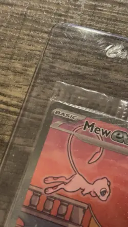 Pokemon Mew EX SVP: Scarlet & Violet Promo Full Art Holo Card Sealed - Image 3