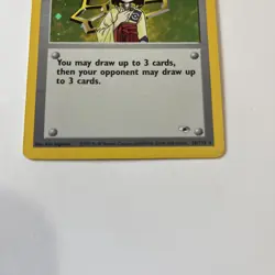 Pokemon TCG 2000 Trainer Card Erika 16/132 Gym Heroes HOLO M - Image 2