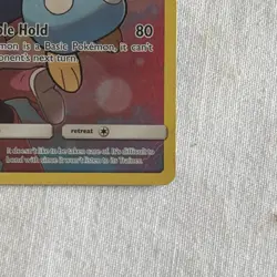 Pokemon Piplup 239/236 Cosmic Eclipse Secret Rare Holo Card Light Damage - Image 3