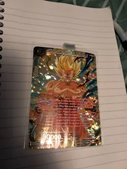 SS SON GOKU SPIRIT BOMB ABSORBED BT19-008 SPR Fighters Ambition NM Card DBS CCG - Image 1