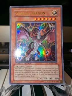 Yugioh Genesis Dragon JUMP-EN034 Ultra Edition TCG Card - Image 1