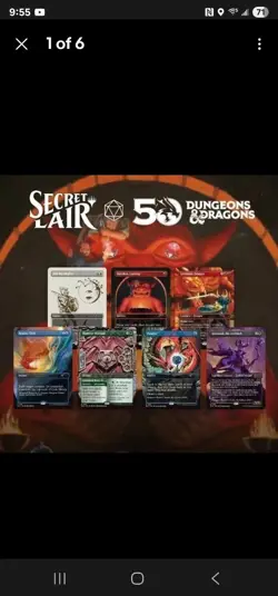Secret Lair x Dungeons & Dragons: An Exhibition of Adventure Non-Foil SHIPS FAST - Image 1