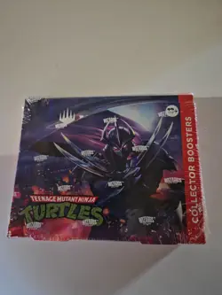 New Sealed MTG Magic The Gathering TMNT Ninja Turtles Collector Booster Box x1 - Image 1