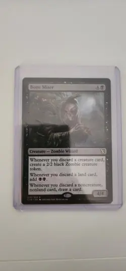 Bone Miser M/NM Commander 2019 MTG Ships Double Sleeved With Tracking - Image 5