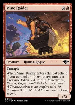 1x Mine Raider NM Eng MTG - Outlaws Thunder Junction - Image 1
