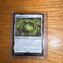 Wizards of the Coast Resurrection Orb Artifact Equipment Rare 165 Warhammer 2022 - Image 1