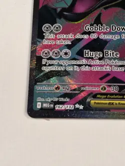 Mega Mawhile EX Ultra Rare Full Art Mega Evolution Pokemon TCG 162/132 💫🌡 - Image 5