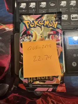 22.74g! VERY HEAVY -Pokemon Ascended Heroes Booster Pack -Possible GODU - Image 3