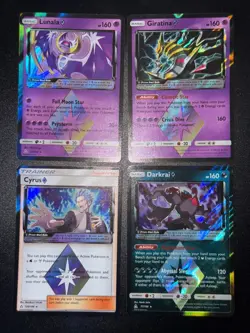 4x Lot Prism Holos Giratina Ultra 58/156 Reverse Darkrai 77 Pokemon Cards SCL1 - Image 2