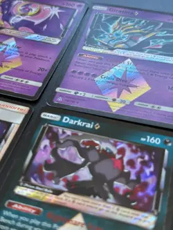 4x Lot Prism Holos Giratina Ultra 58/156 Reverse Darkrai 77 Pokemon Cards SCL1 - Image 3