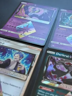 4x Lot Prism Holos Giratina Ultra 58/156 Reverse Darkrai 77 Pokemon Cards SCL1 - Image 4