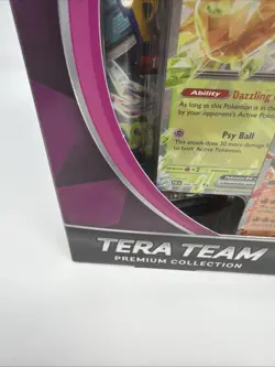 Pokemon Tera Team EX Premium Collection 5 Foils 9 TCG Booster Packs NEW Sealed - Image 3