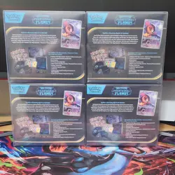 Pokemon Mega Evolution Phantasmal Flames Elite Trainer Box Charizard Lot 4 ETB's - Image 2